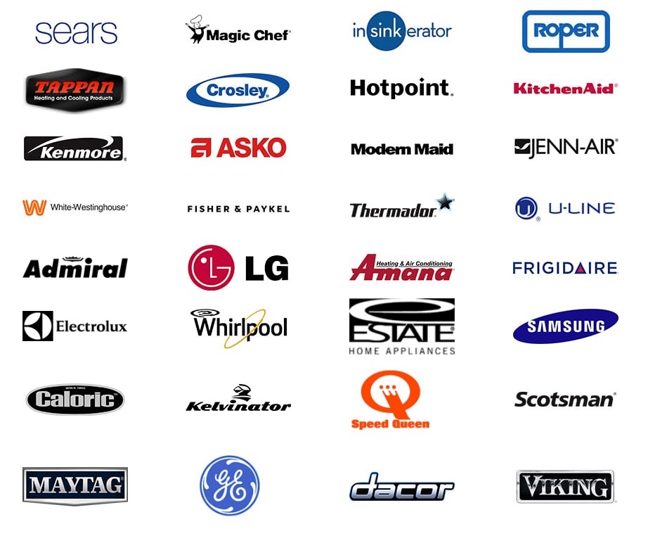 Brands We Service