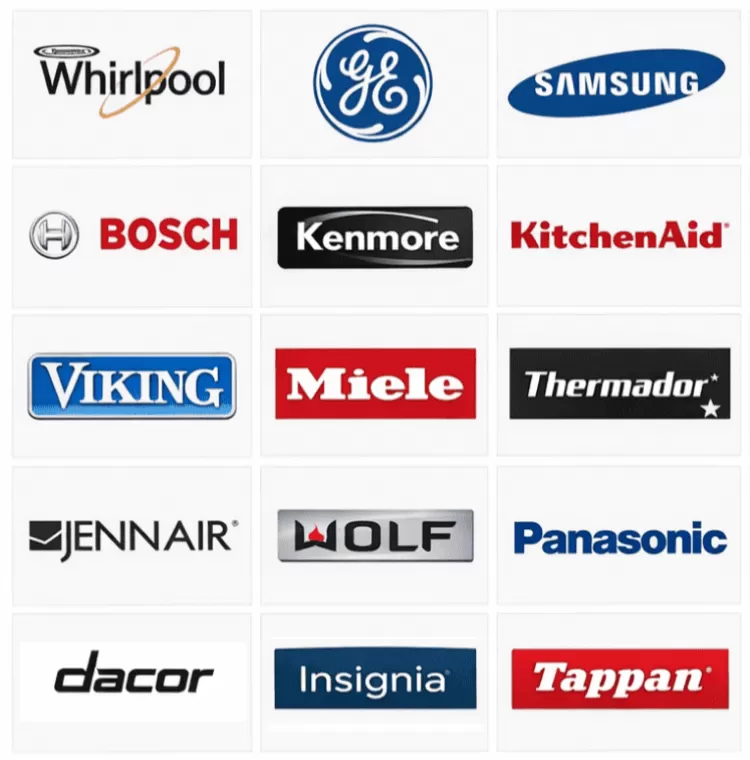 appliance brands logos 1
